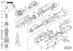 Bosch 0 602 HF0 010 GR.55 Angle Screwdriver Spare Parts